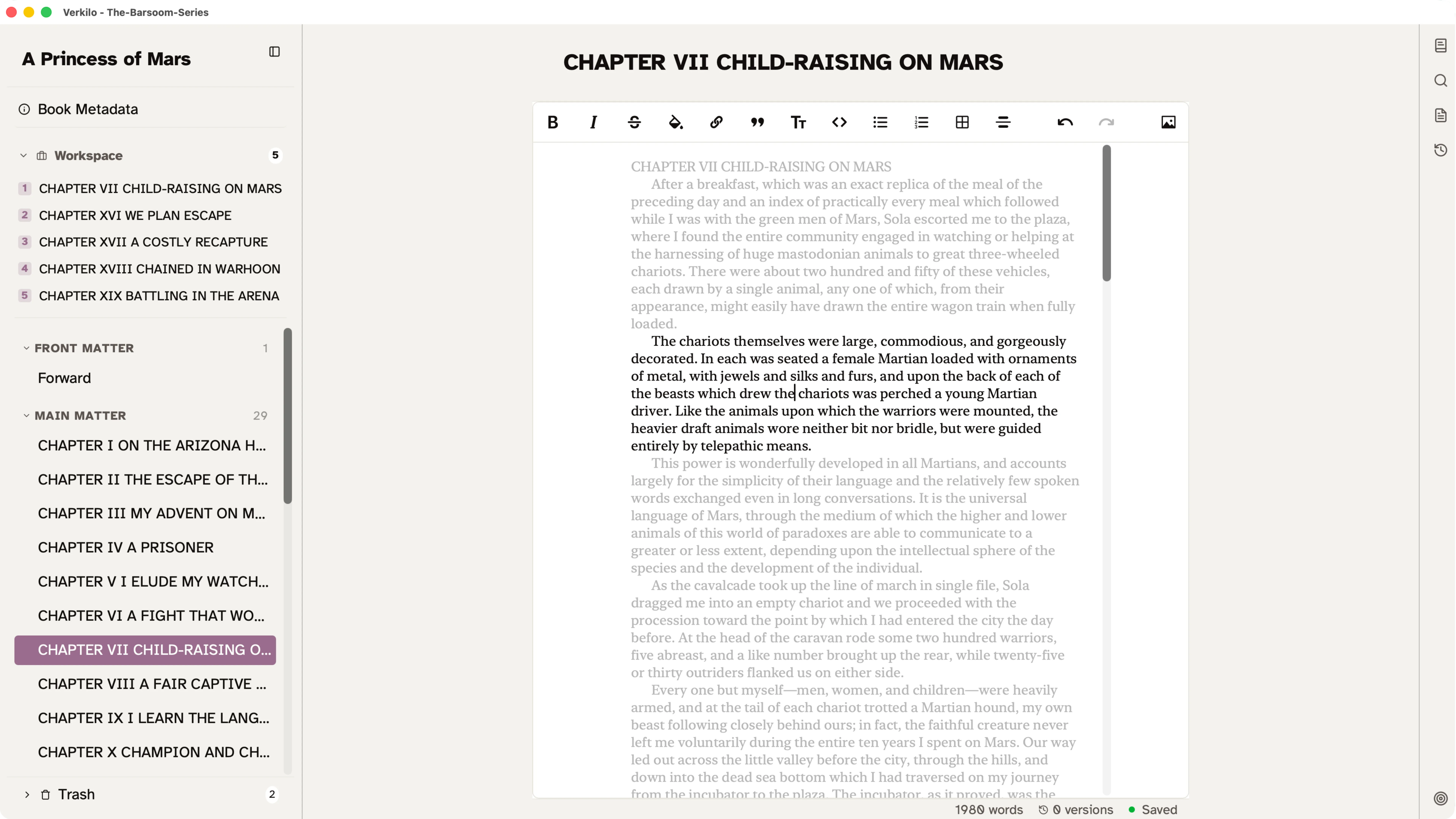 Typewriter & Focus Modes screenshot 1